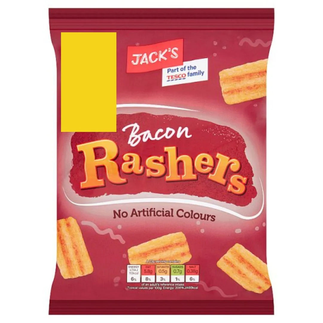 Jack’s Bacon Rashers 70g