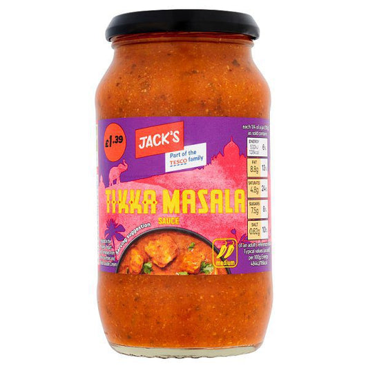 Jack's Tikka Masala Cooking Sauce 440g