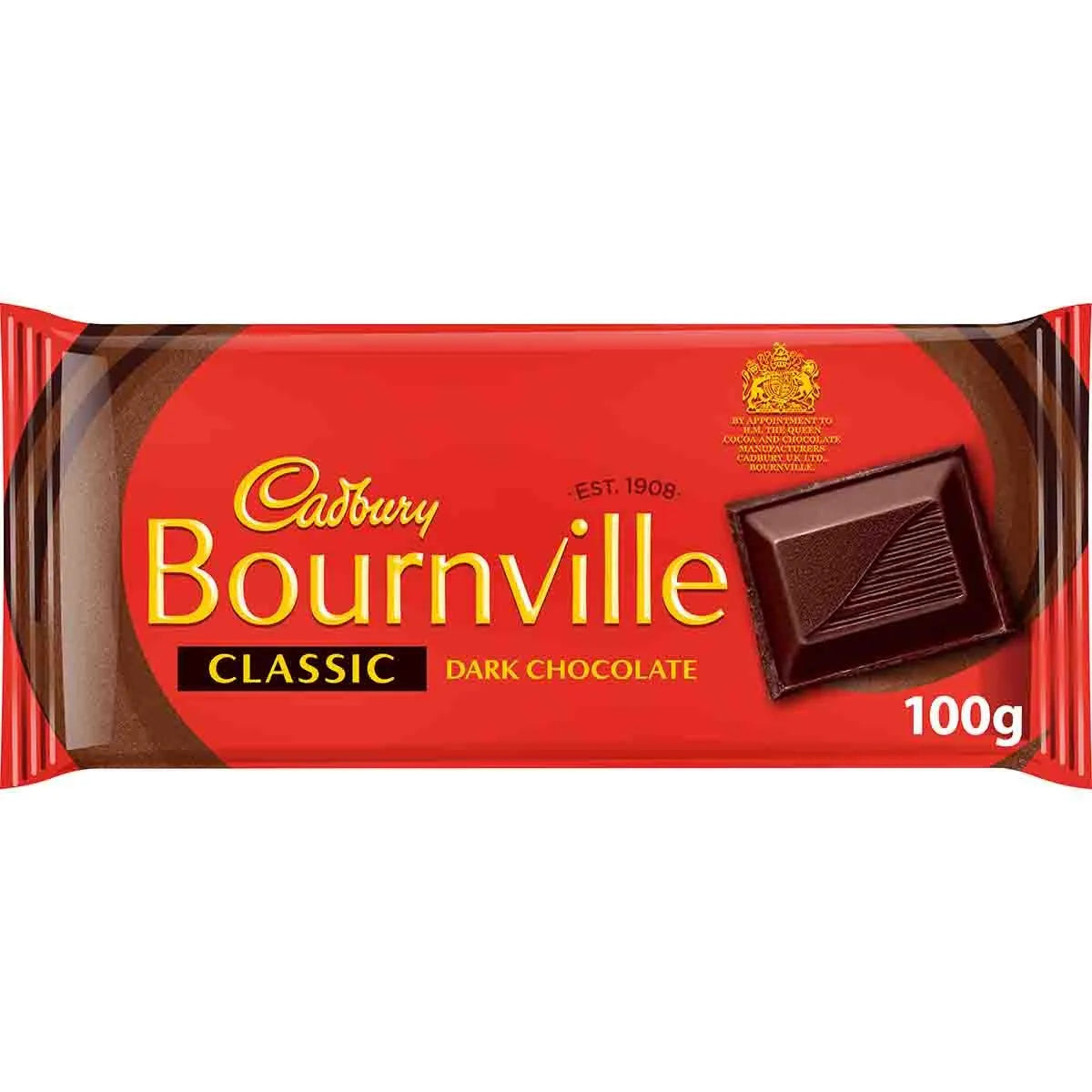 Cadbury Bournville Classic Dark Block 100g