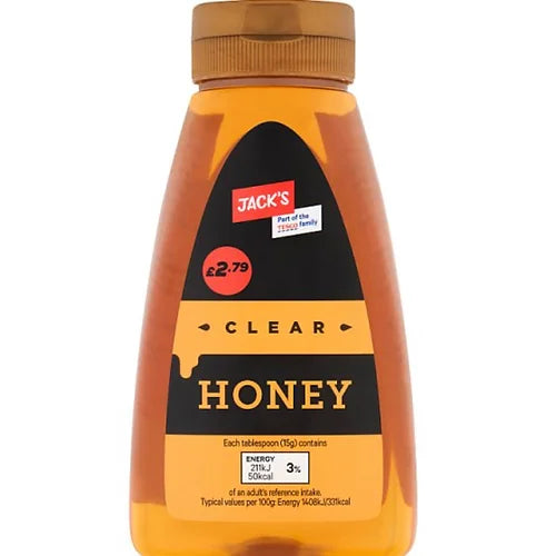 Jack's Clear Honey 340g