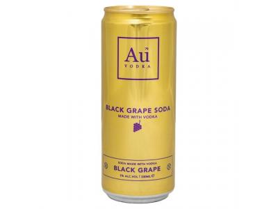 Au Vodka Black Grape 330ml