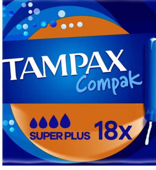 Tampax Compak 18 Super Plus