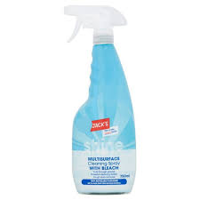 Jack's Shine Multisurface Cleaning Spray with Bleach 750ml