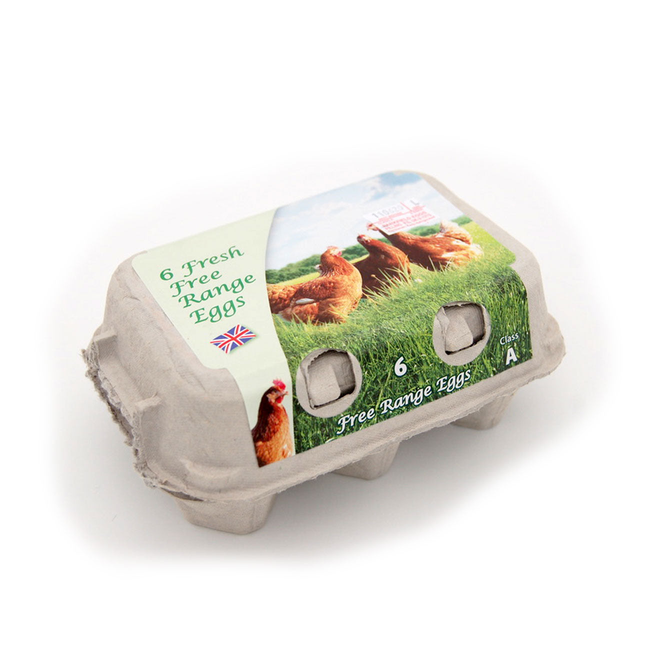 6 Medium Fresh Free Range Eggs