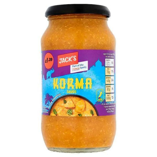 Jack's Korma Cooking Sauce 440g