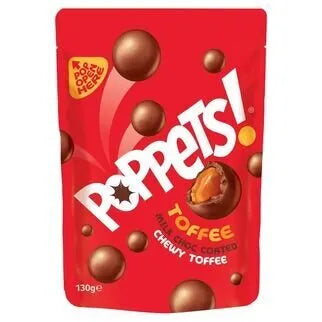Poppets Toffee Flavour 95g
