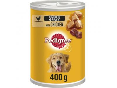 Pedigree Chunks in Gravy with Chicken 400g